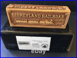 Disney Olszewski Pokitpals Disneyland Railroad R. R. Trinket Box withBox