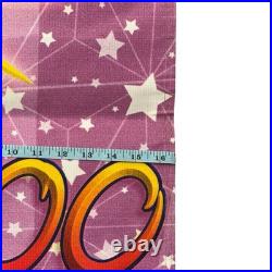 Disney Original 100 Years Of Magic Theme Park Vinyl Light Post Banner 4' Vtg