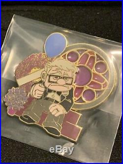 Disney PIXAR Carl Fredericksen Up Every Laugh There's A Tear LE 250 Funeral Pin