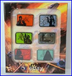 Disney Parks 2014 Star Wars Weekend Set of 6 Trading Pin Box Set of 500 New
