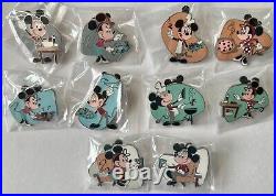 Disney Parks 2022 EPCOT Food & Wine Festival Mystery Pins Complete Set of 10