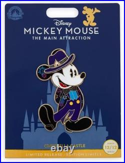 Disney Parks 2022 Mickey Main Attraction Cinderella Castle Fireworks Jumbo Pin
