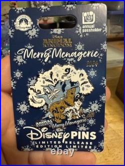Disney Parks 2024 Merry Menagerie Tree Of Life Polar Bears Annual Passholder Pin