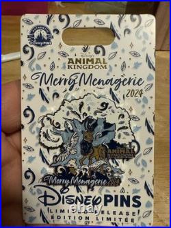 Disney Parks 2024 Merry Menagerie Tree Of Life Reindeer Owl Fox LR Pin New