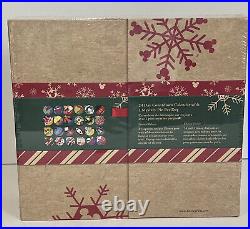 Disney Parks 24 Day Christmas Countdown Advent Calendar Limited Pin Set Ornament