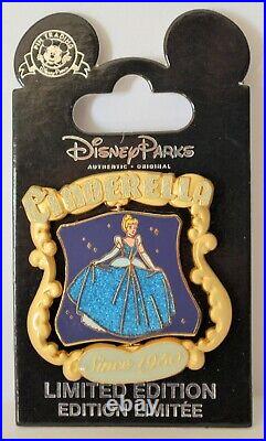 Disney Parks 65th Anniversary Cinderella Disney Trading Pin 107952 New