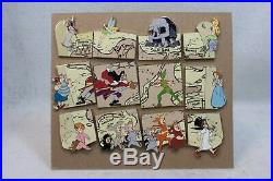 Disney Parks 65th Anniversary Peter Pan Pin Complete Mystery Puzzle Hook Wendy