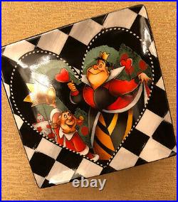 Disney Parks Alice In Wonderland Tea Set. Ceramic Plates, Tea Cups, Mugs