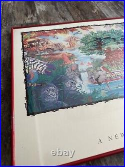 Disney Parks Animal Kingdom Framed Print A New Species of Theme Park Rare 2638