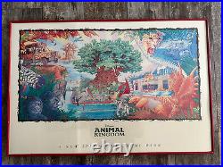 Disney Parks Animal Kingdom Framed Print A New Species of Theme Park Rare 2638