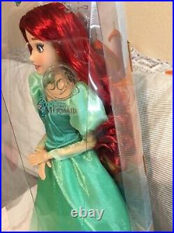 Disney Parks Ariel Le 30th Anniversary Diamond Castle Collection Doll