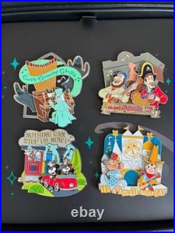 Disney Parks Artist Series Theme Parks Attractions 4 pin box set LE 2500