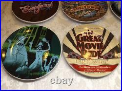 Disney Parks Authentic 7 Collector Plate SET OF 13