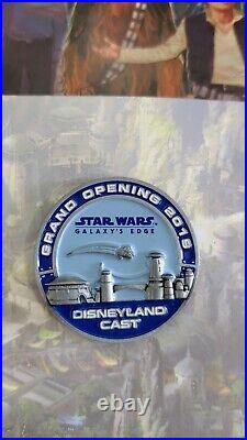 Disney Parks Cast Member Galaxy's Edge Grand Opening Pin Star Wars Tote Bag