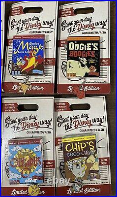 Disney Parks Cereal Box Series LE4000 Pin Set 12 Pins of the Month