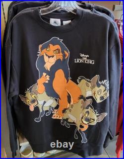 Disney Parks Disneyland Lion King 30th Anniversary Long Sleeve T-Shirt MEDIUM