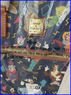 Disney Parks Dooney & Bourke Disney Afternoon Satchel Bag 90s Themed NWT
