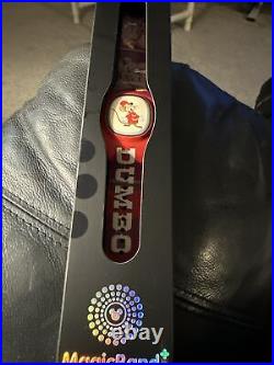 Disney Parks Dumbo Artist Design Magicband Plus Red Unlinked NEW