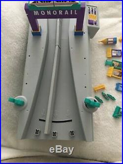 Disney Parks Exclusive Theme Park Monorail Playset Switch Station Incomplete
