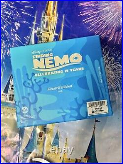 Disney Parks Finding Nemo 15th Anniversary Tank Gang Pin Box Set 6X LE500 New