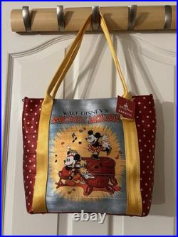 Disney Parks Harveys Mickey & Minnie Poster Tote NWT