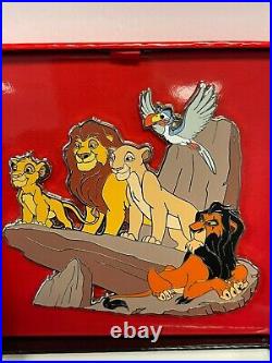 Disney Parks LE Jumbo Pin Lion King 25th Anniversary Pride Rock Simba Scar
