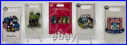Disney Parks Limited Release Holidays 2022 July 4th Earth Women Set Of 5 Pins