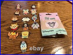 Disney Parks MUNCHLINGS Mystery Pin Set 14 Pins Almost Complete (NWP)