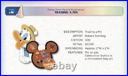 Disney Parks Magic Hap-Pins Trading a Pin Donald Duck Figment LE 500 Pin Presale