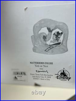 Disney Parks Matterhorn Mountain Yeti or Not Figure by Artist Noah Theme Park