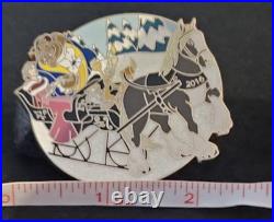 Disney Parks Pin Trading 2016 Beauty and the Beast Holiday Sleigh Ride 1 of 1400