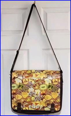 Disney Parks Pin Trading Bag Attraction Logo Patch Print Large New