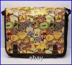 Disney Parks Pin Trading Bag Attraction Logo Patch Print Large New