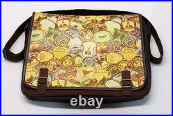 Disney Parks Pin Trading Bag Attraction Logo Patch Print Large New