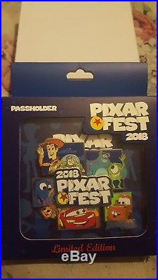 Disney Parks Pixar Fest 2018 Jumbo Pin AP Annual Passholder Exclusive LE 1000