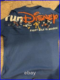 Disney Parks RunDisney Every Mile is Magic Spirit Jersey Shirt Size Xs Mickey