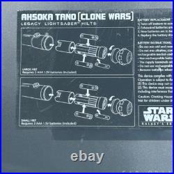 Disney Parks Star Wars Ahsoka Tano Lightsaber Hilts Set Galaxys Edge Replica