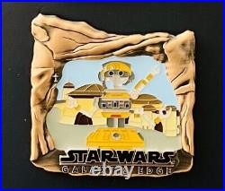 Disney Parks Star Wars Galaxy's Edge Countdown Box Pin 4 Set LE 500 Pin