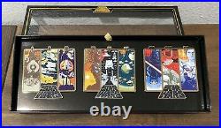 Disney Parks Star Wars Poster Pin Set LE 1600 Vader Maul Rey Luke 2021
