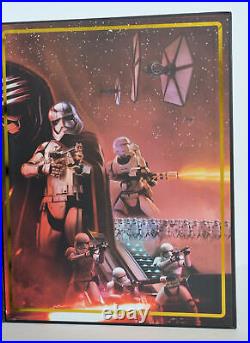 Disney Parks Star Wars The Force Awakens Countdown Pin Book Complete Set NEW