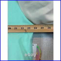 Disney Parks Stoney Clover Lane Its a Small World Varsity Jacket Mint Green XL