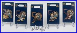 Disney Parks Wdw 50th Anniversary Mickey Mouse Castle Annual Passholder Pin Set