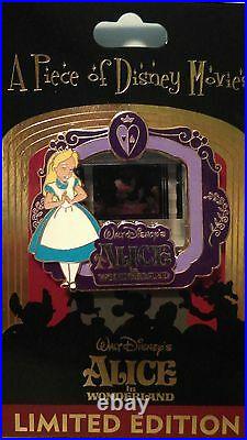 Disney Piece of Movies Film Alice in Wonderland Mad Hatter 3-D Pin LE 2000 RARE