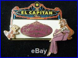 Disney Pin 58382 DSF El Capitan Marquee Enchanted Giselle Pip Soda Fountain RARE