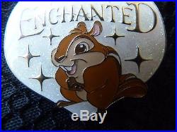 Disney Pin 72933 Japan Cinema Exclusive Enchanted PIP Chipmunk Giselle RARE LE