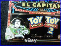 Disney Pin 73318 DSF El Capitan Marquee Toy Story & 2 Pixar Soda Fountain LE 300