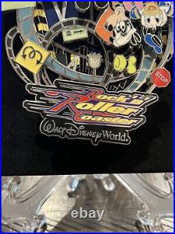 Disney Pin Box Set WDW E Ticket Jumbo Rock'N Roller Coaster MGM Studios LE 500
