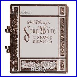 Disney Pin D23 Snow White 7 Dwarfs Storybook Jumbo Book Mirror 20Yr Trading 2020