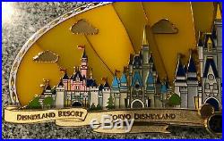 Disney Pin Happiest Celebration on Earth 2006 Super Jumbo Theme Park Castles LE