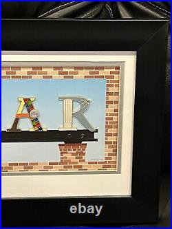 Disney Pin Lot Frame PIXAR Letter WDW Toy Story Brave Up Remy Ratatouille LE 150